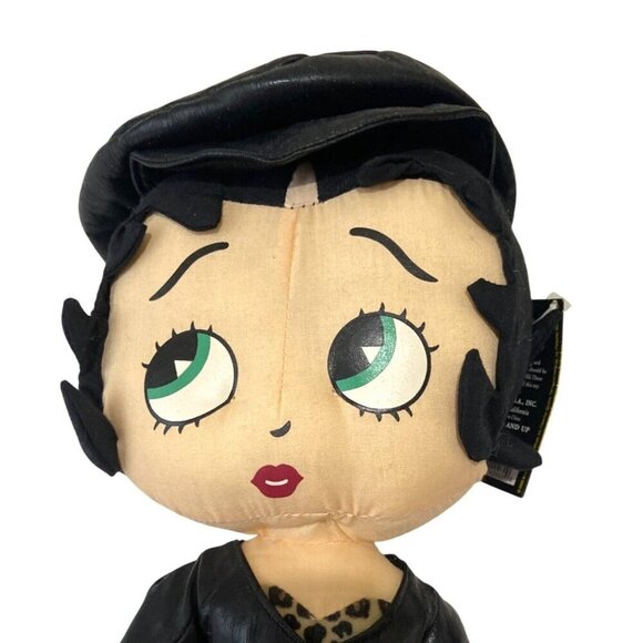 Kellytoy Betty Boop Collectible Doll In Red & Black Outfit - Picture 2 of 4